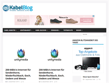Tablet Screenshot of kabel-blog.de